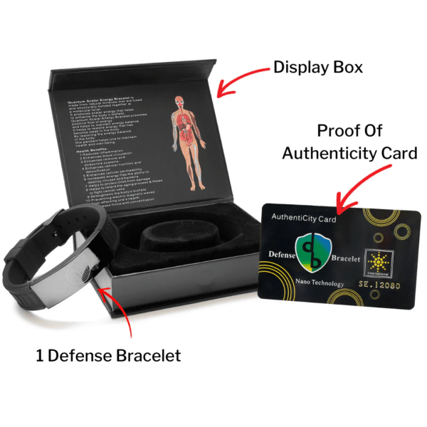 authenticity EMF Defense bracelet