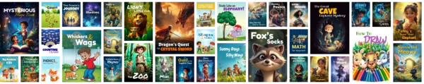 Interactive AI story books for kids, parents, and lifelong learners