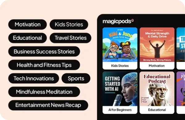 MagicPods AI Bundle for any categories and many social media