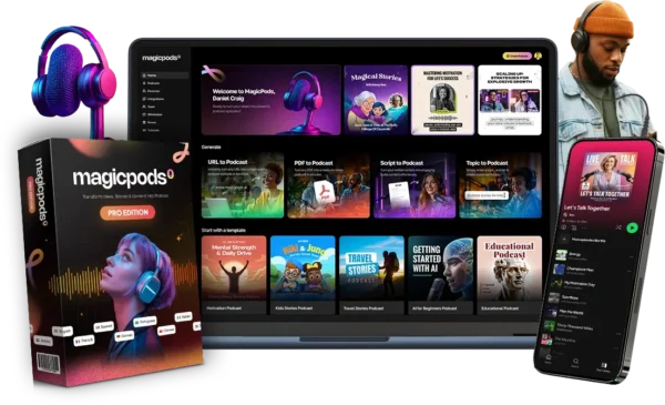 MagicPods AI Bundle social media video clips