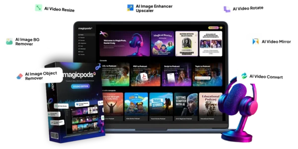 MagicPods AI Bundle auto-captions and subtitles