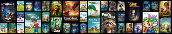 Easily build and sell AI talking storybooks on Amazon, Etsy, and Apple Books