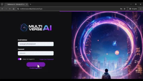 Multiverse AI dashboard showing all AI tools in one platform