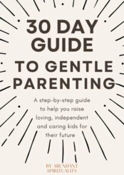 30 Day Gentle Parenting Guide eBook cover